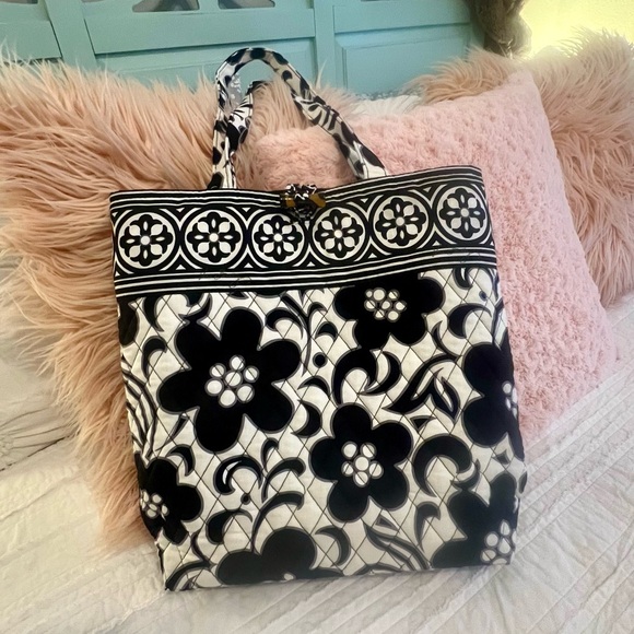 Vera Bradley Handbags - Vera Bradley Tote – Night & Day (Retired Pattern)